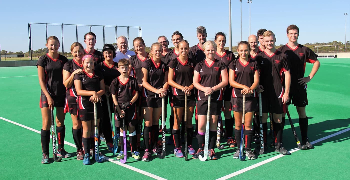 Logo Rockingham District Hockey Club